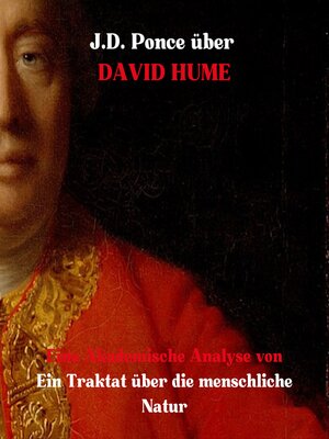 cover image of J.D. Ponce über David Hume